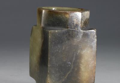 图片[3]-Jade Cong tube, Qijia culture (2200-1800 BCE)-China Archive